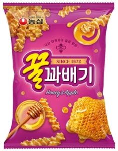 농심 꿀꽈배기 90g