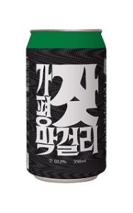가평 잣 막걸리 캔 350ml