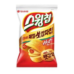 오리온 스윙칩볶음고추장맛 124g