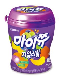 크라운제과 마이쮸자일리톨포도 110g
