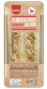 삼립 스파이시치킨샌드위치 170g