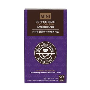 커피빈 콜롬비아 아메리카노 미니90T 0.9*90ea