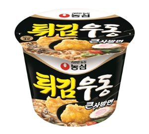 농심 튀김우동큰사발면 111g