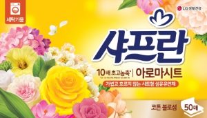 엘지생활건강 샤프란시트코튼블로썸50매