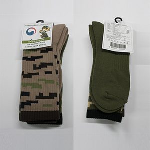 글로벌 디지털묶음군용양말 140g