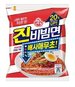 오뚜기 진비빔면 봉지 156g