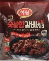 하림숯불향갈비치킨 230g