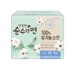 깨끗한나라 건강한순수한면중16p 중형 16입