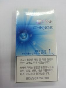 KT&G 에쎄체인지1mg (면세) 100 초슬림 20개입