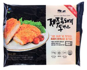 제주 흑돼지 통까스 195g