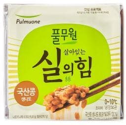 풀무원식품 살아있는 실의힘 국산콩 생나또 99g