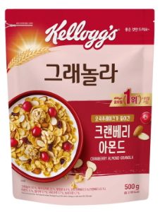 농심켈로그 크렌베리아몬드그래놀라 500g