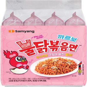 삼양식품 까르보불닭볶음면 130g*4입