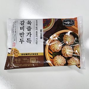 와이앤비푸드농업 쿠즈락앳홈육즙가득갈비만두 168g