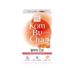 쟈뎅 아워티 콤부차 자몽 10p 5g*10매