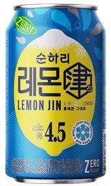 롯데칠성 순하리 레몬진 4.5% 355ml