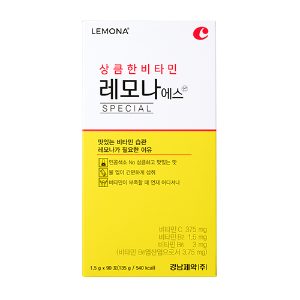 경남제약 상큼한 비타민 레모나에스산 1.5g*90포