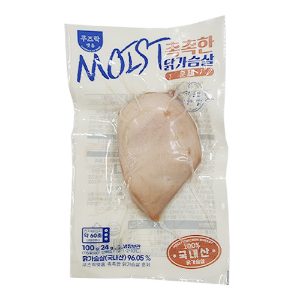 와이앤비푸드농업 쿠즈락앳홈 촉촉한 닭가슴살 훈제 100g