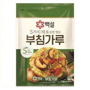 씨제이제일제당 5가지 재료로만 만든 부침가루 1kg
