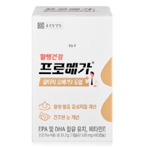 종근당건강 프로메가 알티지 오메가3 듀얼 520mg×60캡슐