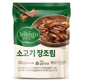 씨제이제일제당 비비고소고기장조림 125g