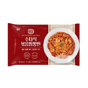 우양 쉐프스토리 수타식볶음짬뽕면 330g