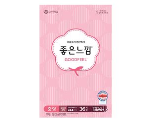 유한킴벌리 좋은느낌 울트라 날개 중형 36개입