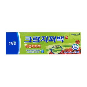 크린랩 크린지퍼백 25cmx30cmx20매