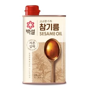 씨제이제일제당 고소함가득참기름 500ml