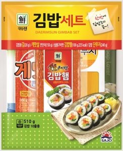 사조대림 실속김밥세트 510g