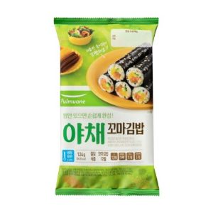 풀무원식품 야채꼬마김밥키트 124