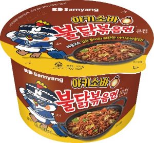삼양식품 큰컵야키소바불닭볶음면 100g