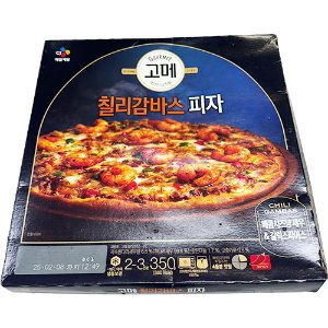 고메 칠리감바스 피자 350g