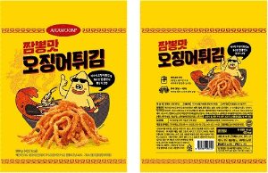 아라움 짬뽕맛 오징어튀김 100g