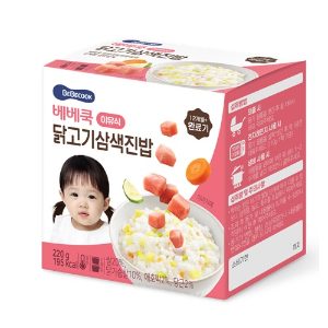 베베쿡 닭고기버섯진밥 220g