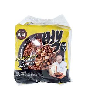 더본코리아 빽쿡 빽짜장 560g 140g x 4개
