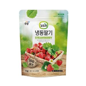 우양 뉴뜨레 냉동딸기 국내산 1kg