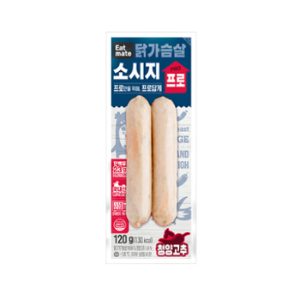 푸드나무 잇메이트 닭가슴살 소시지 프로 청양고추 120g