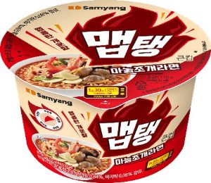 삼양식품 맵탱큰컵마늘조개라면 110g