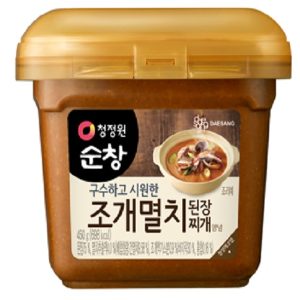 대상 순창 조개멸치찌개된장 450g