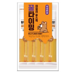 녹차원 꿀타이밍 야생화스틱15T 150g