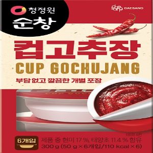 대상 순창 컵고추장 50g*6
