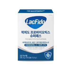 프로바이오틱스 슈퍼패스 265mg x 60캡슐 15.9g