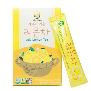제주자연식품 제주앤팜 레몬차 25g*10ea