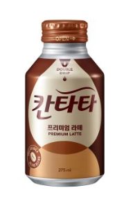 롯데칠성 칸타타프리미엄라떼 275㎖