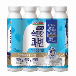 롯데웰푸드 파스퇴르 쾌변 저지방플레인 150mlx4ea