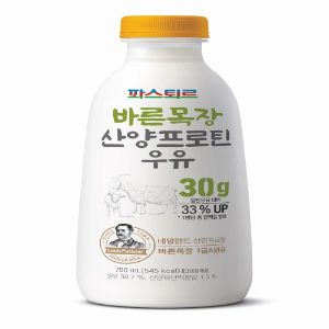 롯데웰푸드 파스퇴르 바른목장 산양프로틴우유 750ml