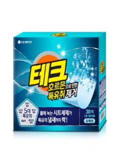 엘지생활건강 테크 파워시트 특유취제거 30매