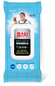 엘지생활건강 홈스타 살균 세정티슈 기름찌든때용 60매