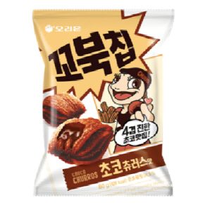 오리온 꼬북칩 초코츄러스맛 80g